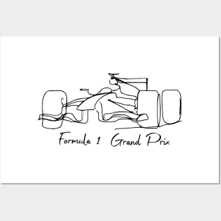 Formula Racing Circuit Motorsport  Art Posters and Art